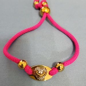 Juicy couture ID friendship bracelet pink